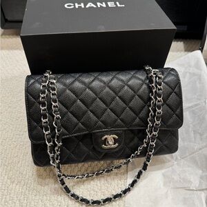 Chanel Black Quilted Shoulder Bag